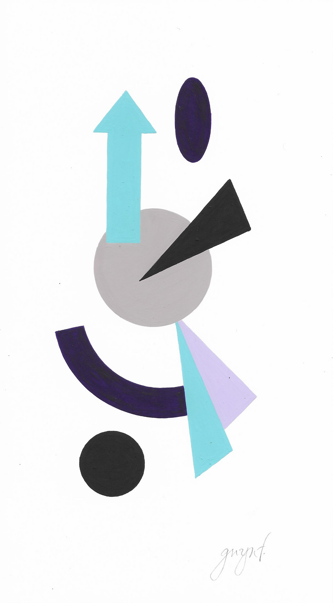 Gwyneth Fischer - Medium Geometric Original Painting (#200)