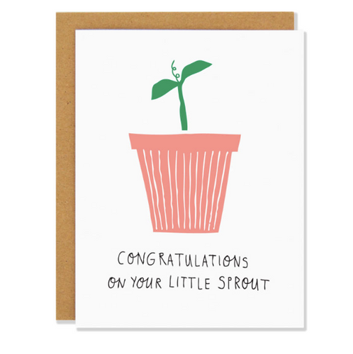 congratulations on your little sprout!