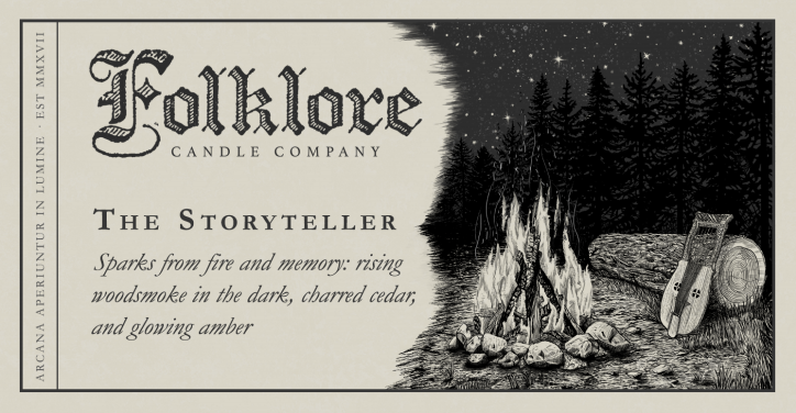 Folklore Candle Co. - THE STORYTELLER