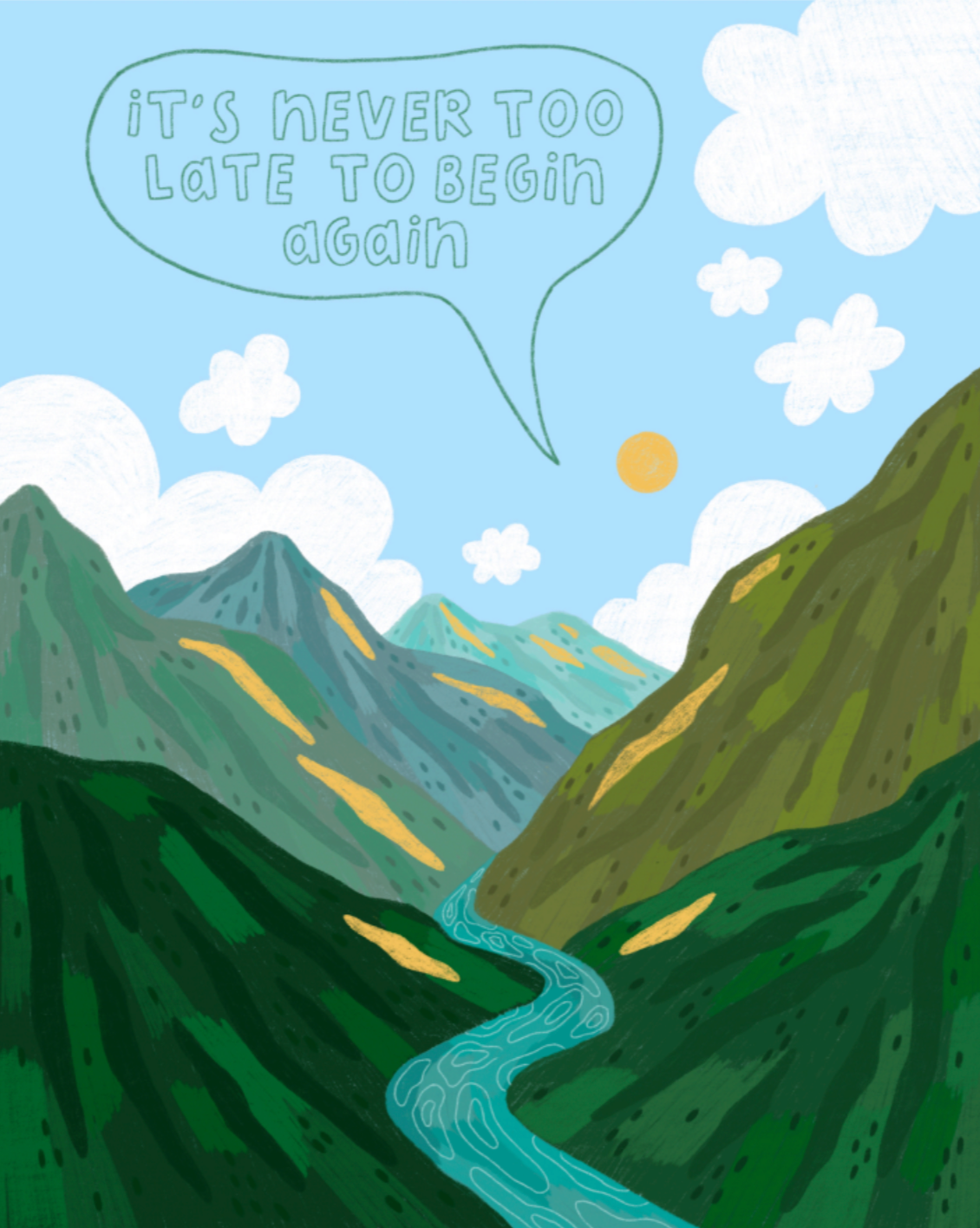 Away Designs - ALPINE Art Print