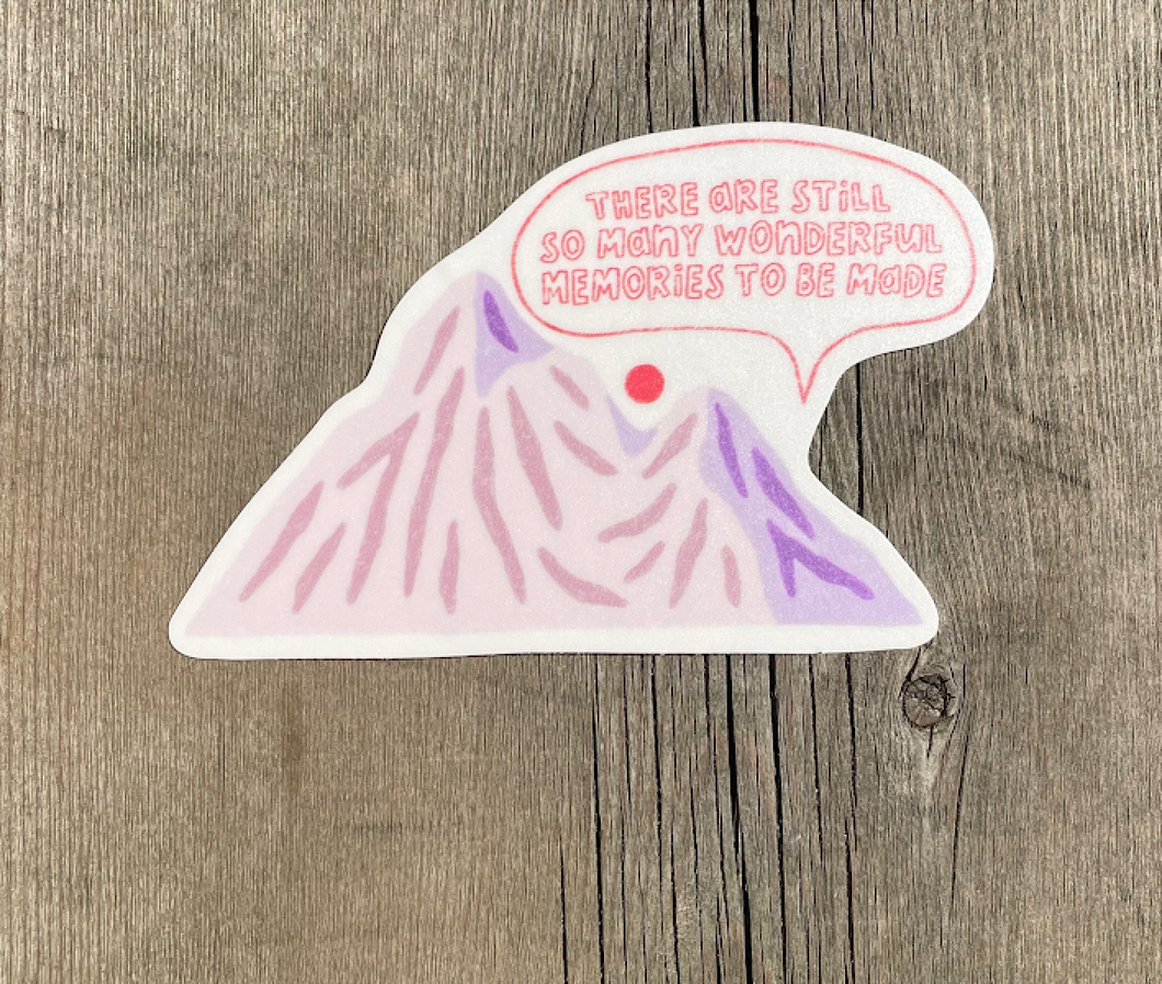 Away Designs - MEMORIES Sticker
