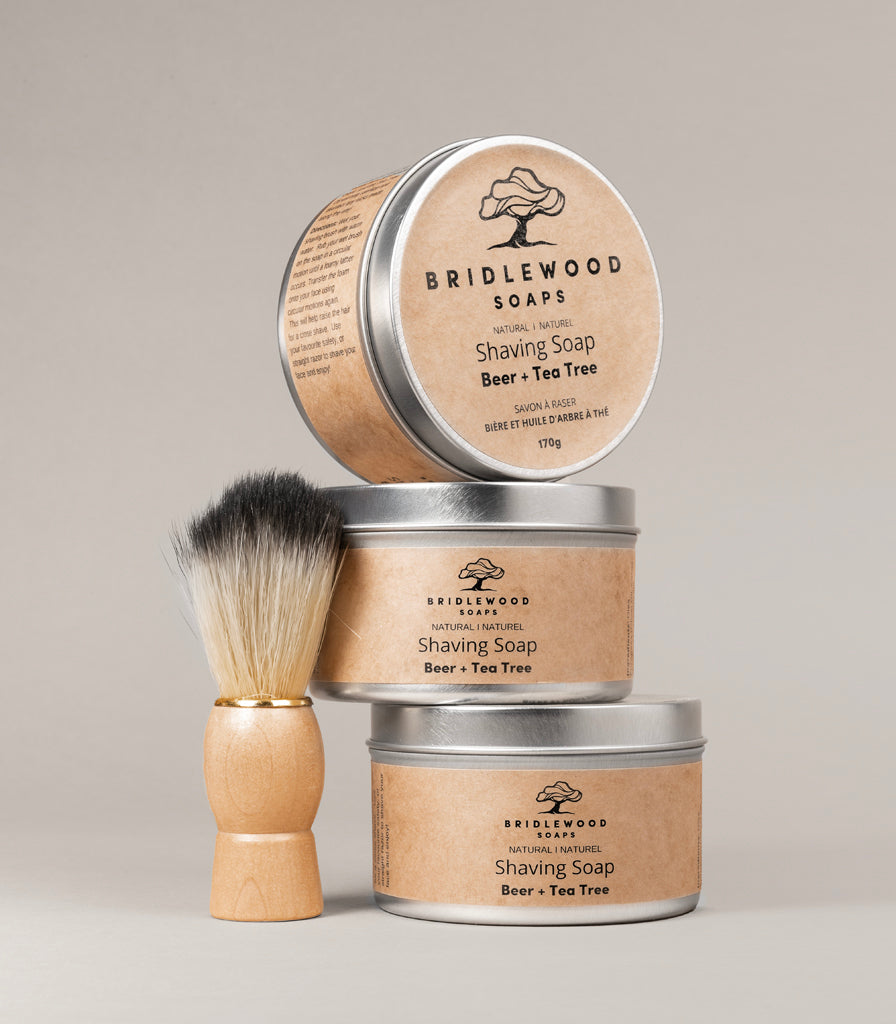 Bridlewood Soaps - Beer Shaving Soap Tin