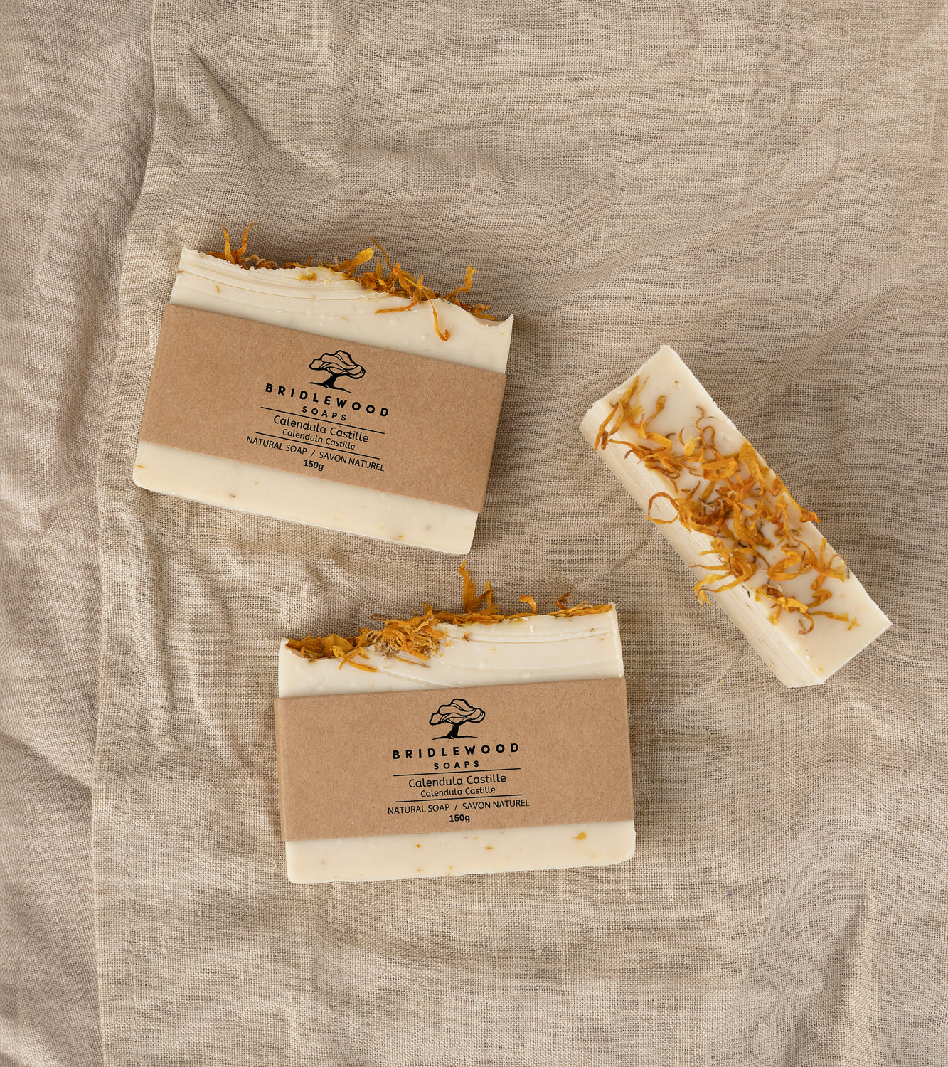 Bridlewood Soaps - Calendula Castille Bar Soap