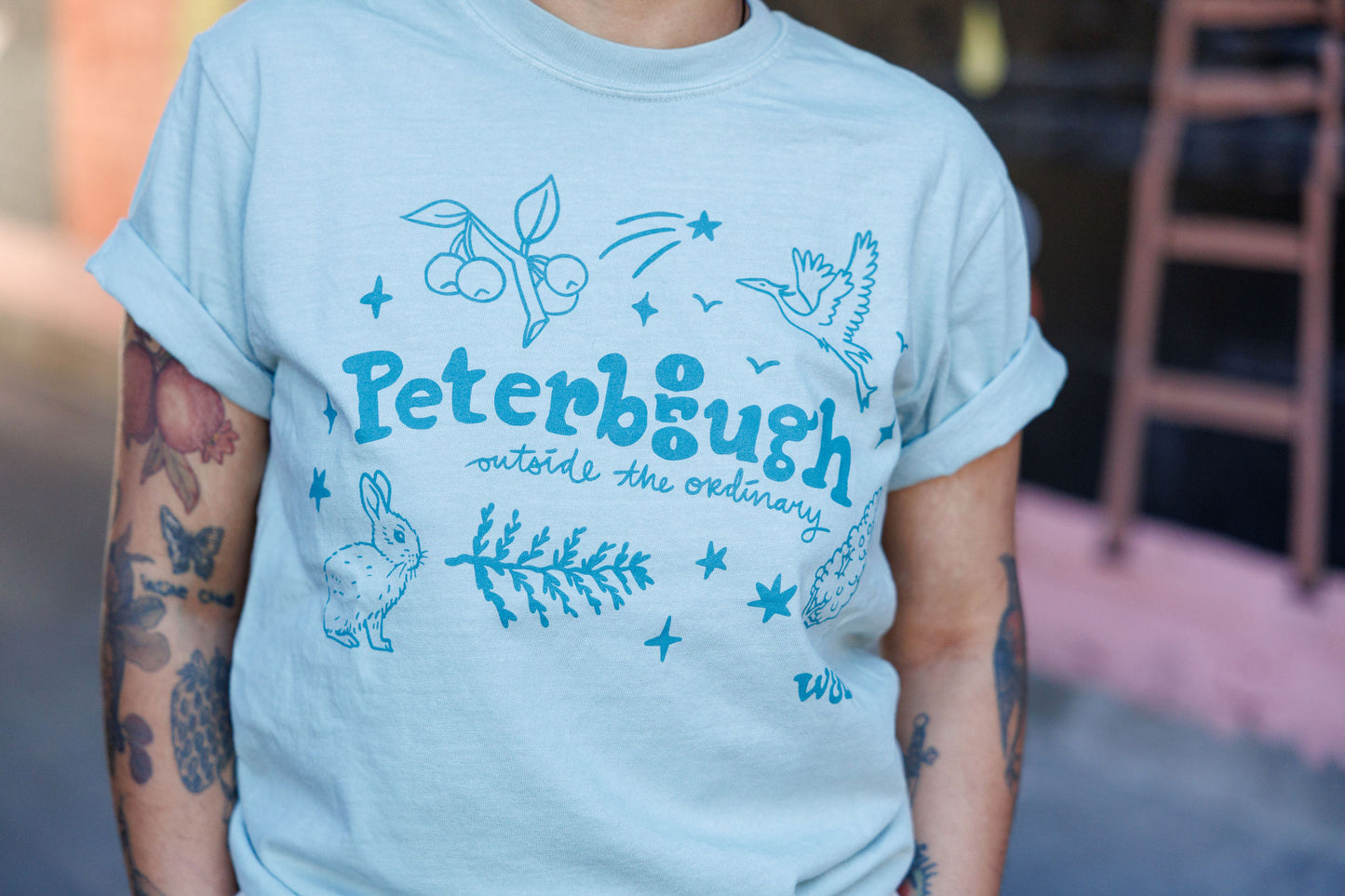 Watson & Lou - PETERBOROUGH T-Shirt (Bay)