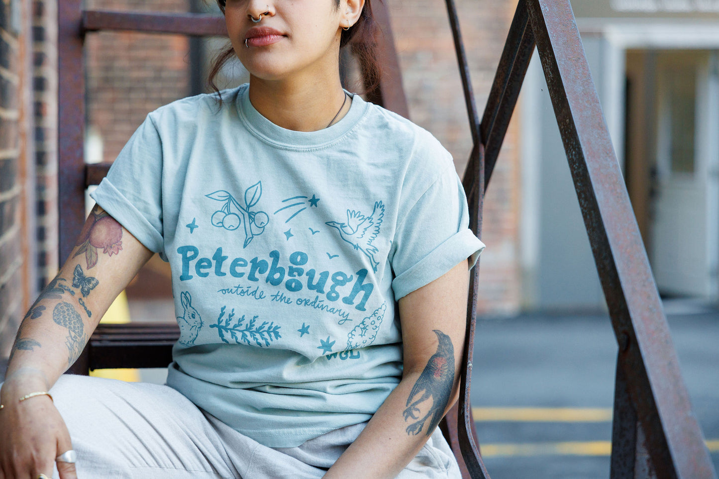 Watson & Lou - PETERBOROUGH T-Shirt (Bay)