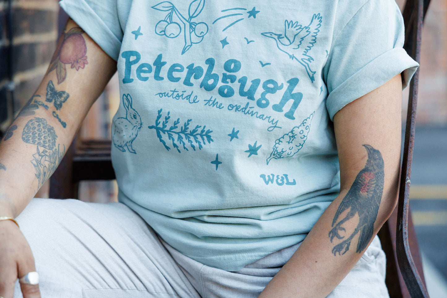 Watson & Lou - PETERBOROUGH T-Shirt (Bay)