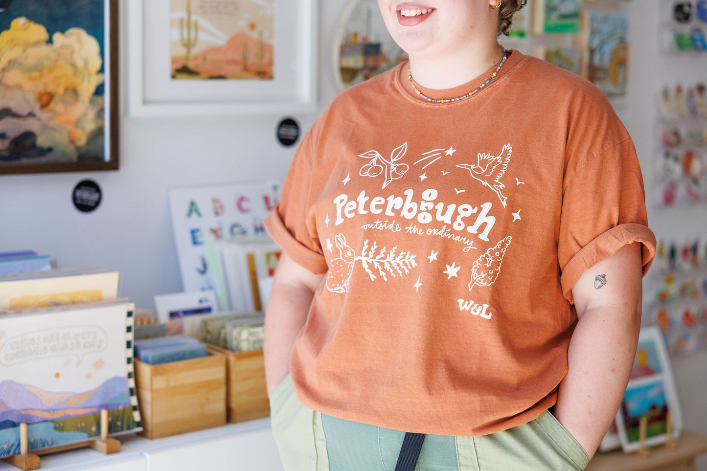 Watson & Lou - PETERBOROUGH T-Shirt (Yam)