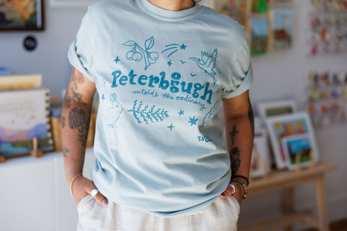 Watson & Lou - PETERBOROUGH T-Shirt (Bay)