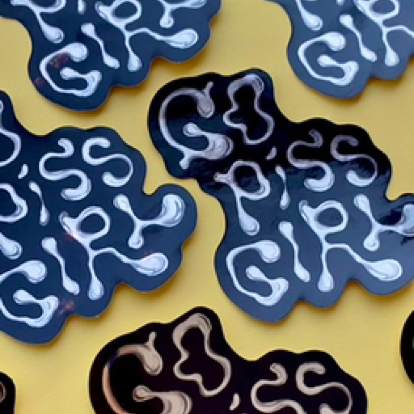 Rains Droplets - GO PISS GIRL Sticker