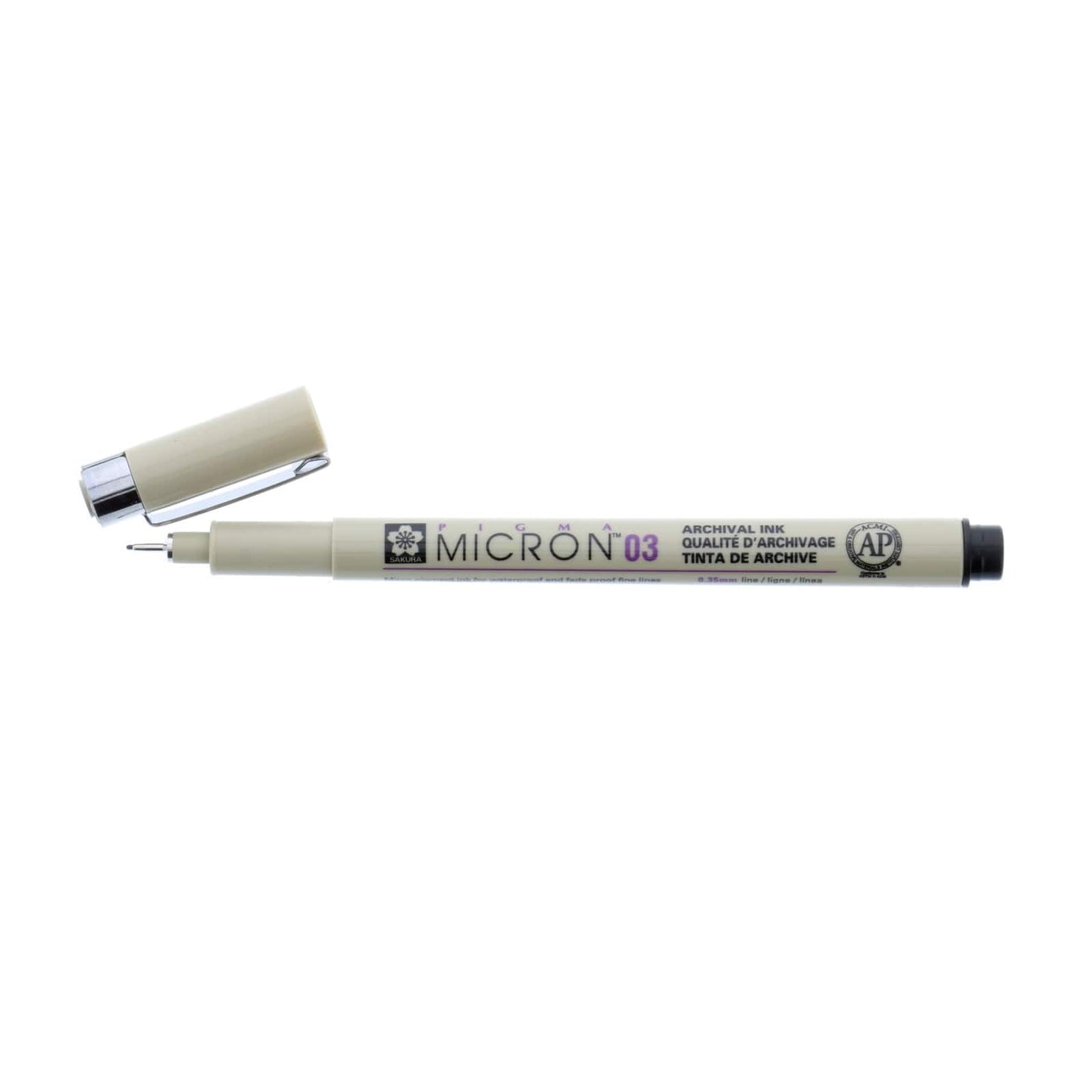 SAKURA - PIGMA Micron 03 Pen, 0.35mm (Black)