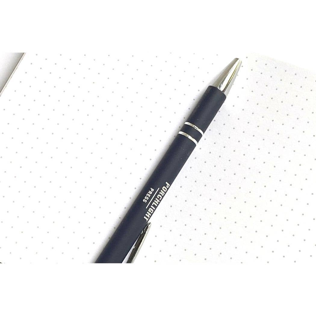 Porchlight Press - Mono Raven Pocket Notebook (Plain Pages)