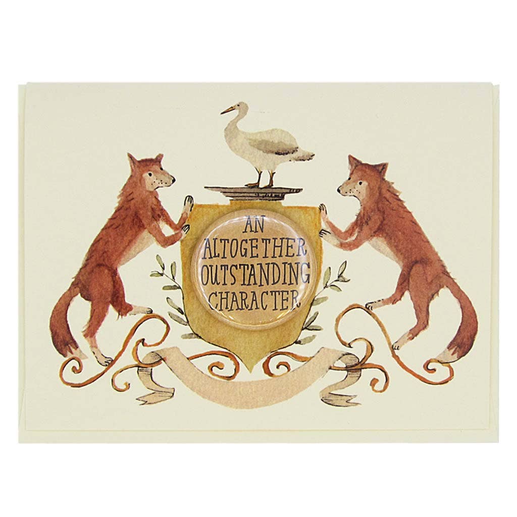 TRAOT - OUTSTANDING FOXES Pin Card