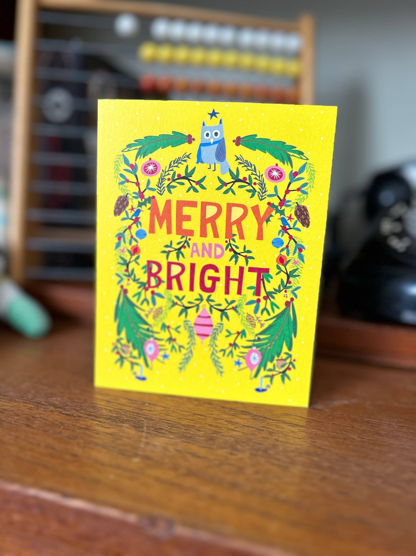 Happy Just Happy - MERRY & BRIGHT Greeting Card