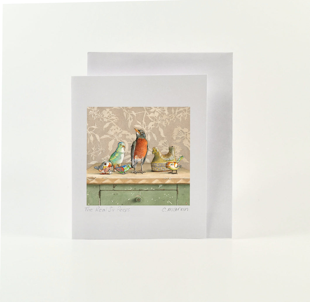 Cori Lee Marvin - THE REAL SIR PEEPS Art Card
