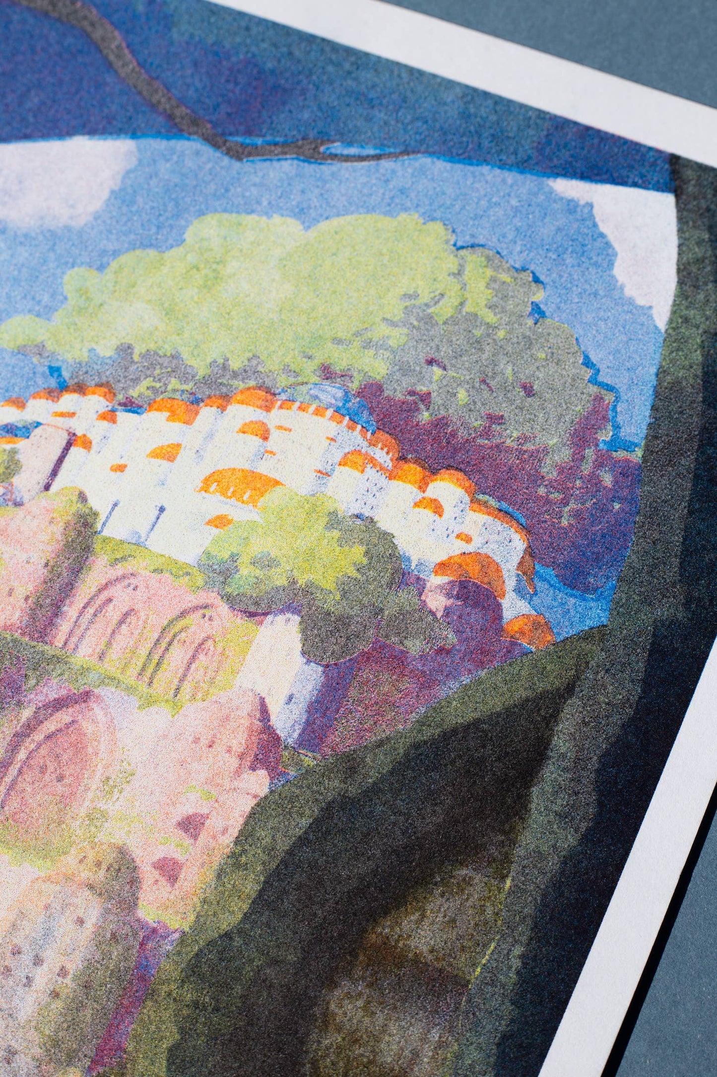 KIBLIND Atelier - CASTLE IN THE SKY Hifumiyo (A3 Print)