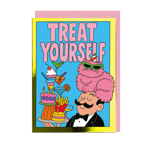 Jolly Awesome - TREAT YOURSELF Card