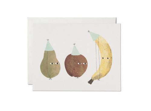 Red Cap Cards - FRUIT PARTY Birthday Card