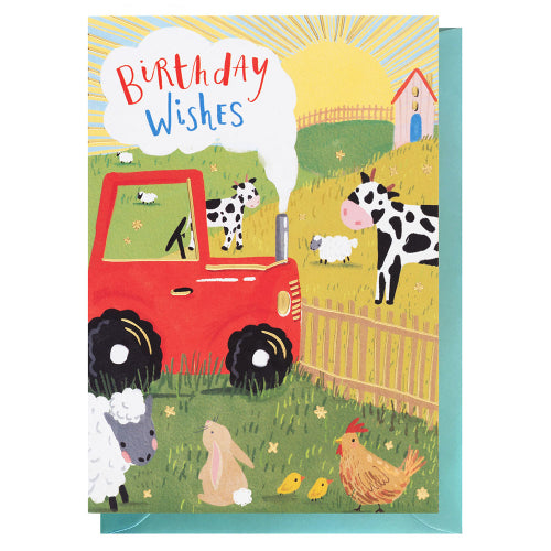 Louise Tiler - BIRTHDAY WISHES FARM Card