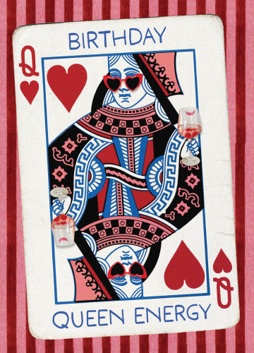 Nelson Line - BIRTHDAY QUEEN Card