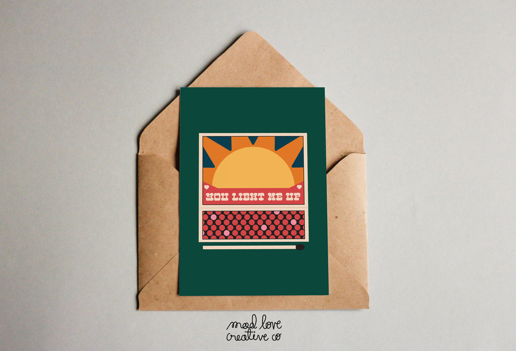 Mad Love Creative Co. - LIGHT ME UP Card