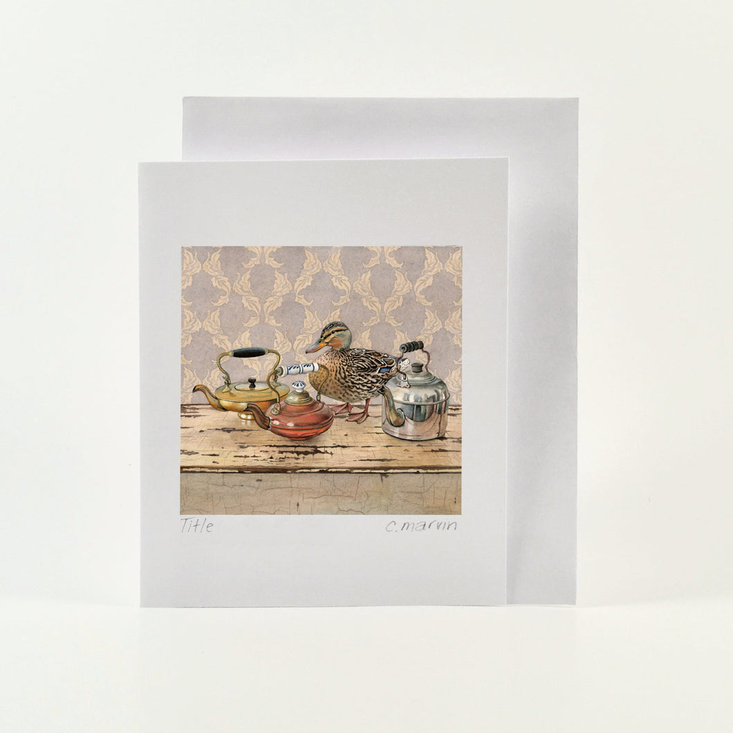 Cori Lee Marvin - I'M A LITTLE TEAPOT Art Card