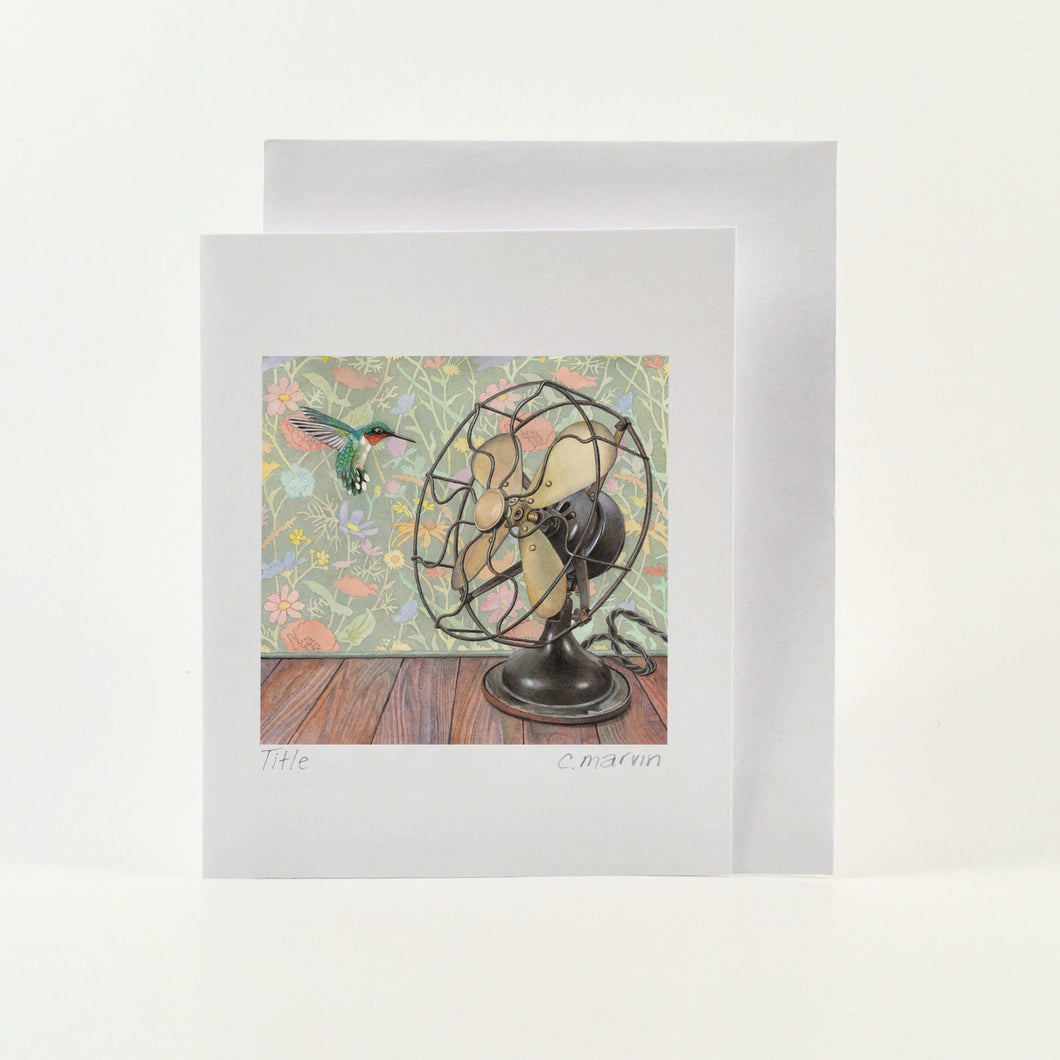 Cori Lee Marvin - MEETING A BIG FAN Art Card