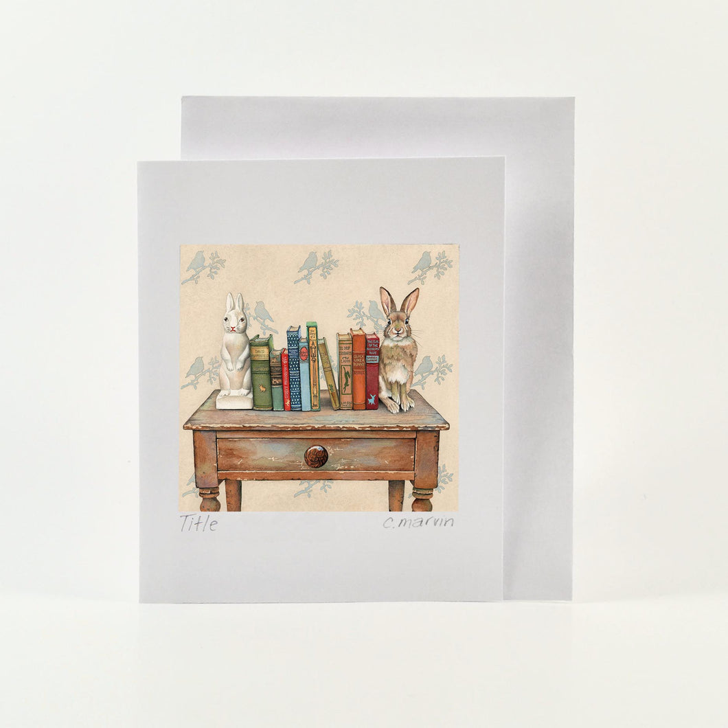 Cori Lee Marvin - BOOKENDS Art Card