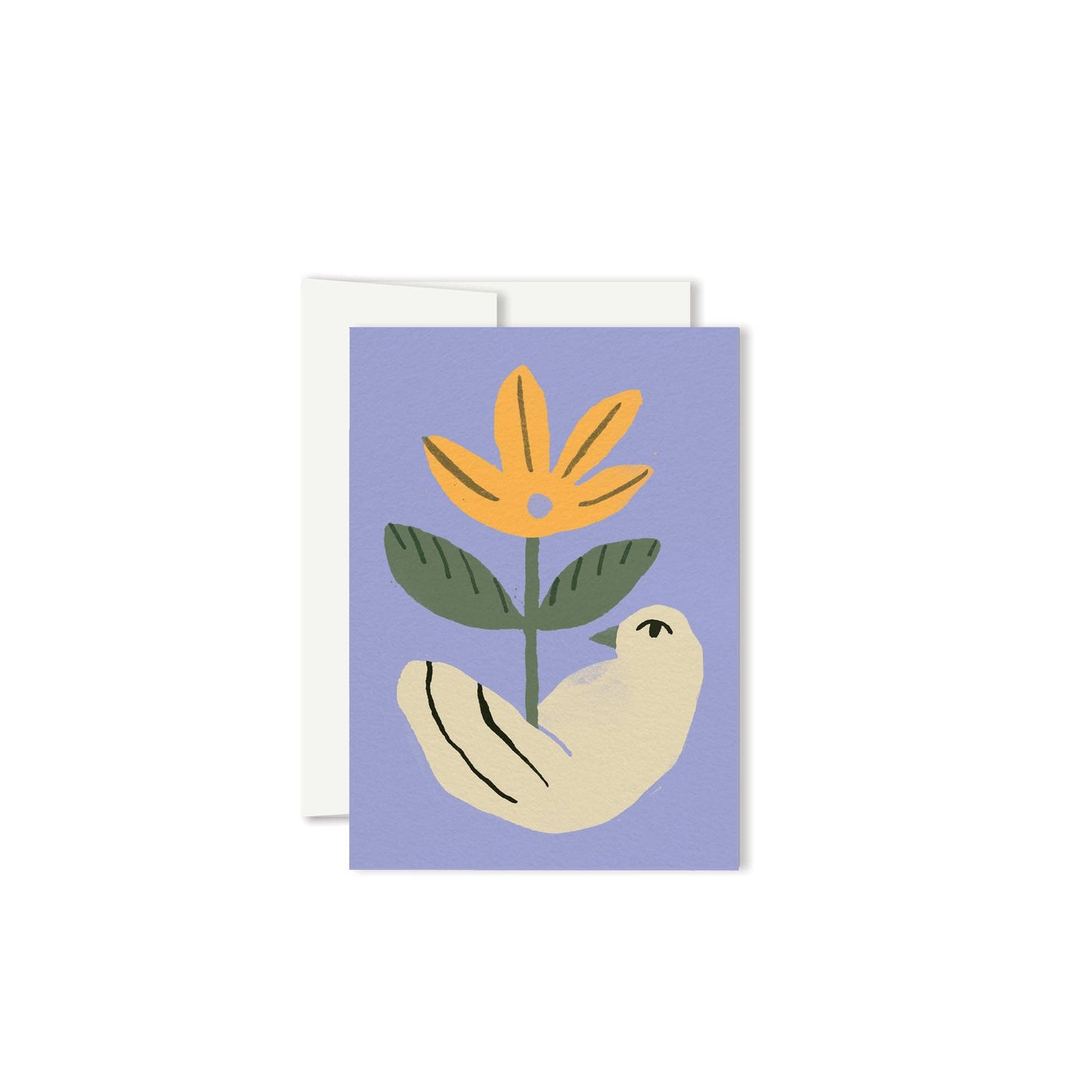 Paperole - L’OISEAU FLEUR Miniature Greeting Card