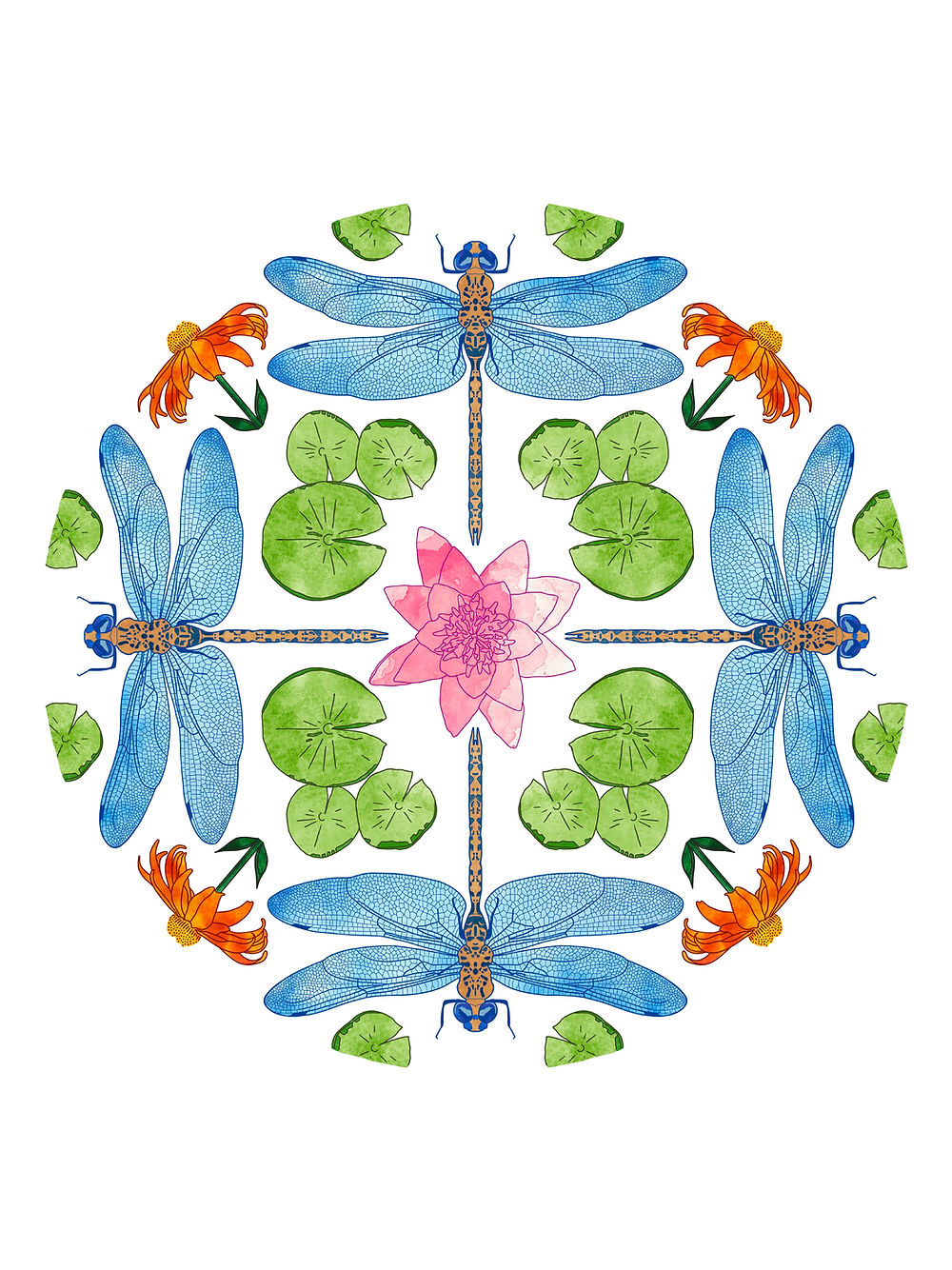 Ella Mollie - DRAGONFLY DREAM Art Print
