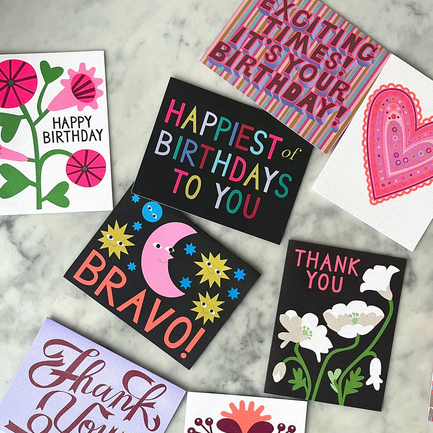Banquet Workshop - Bravo Moon & Stars Note Card