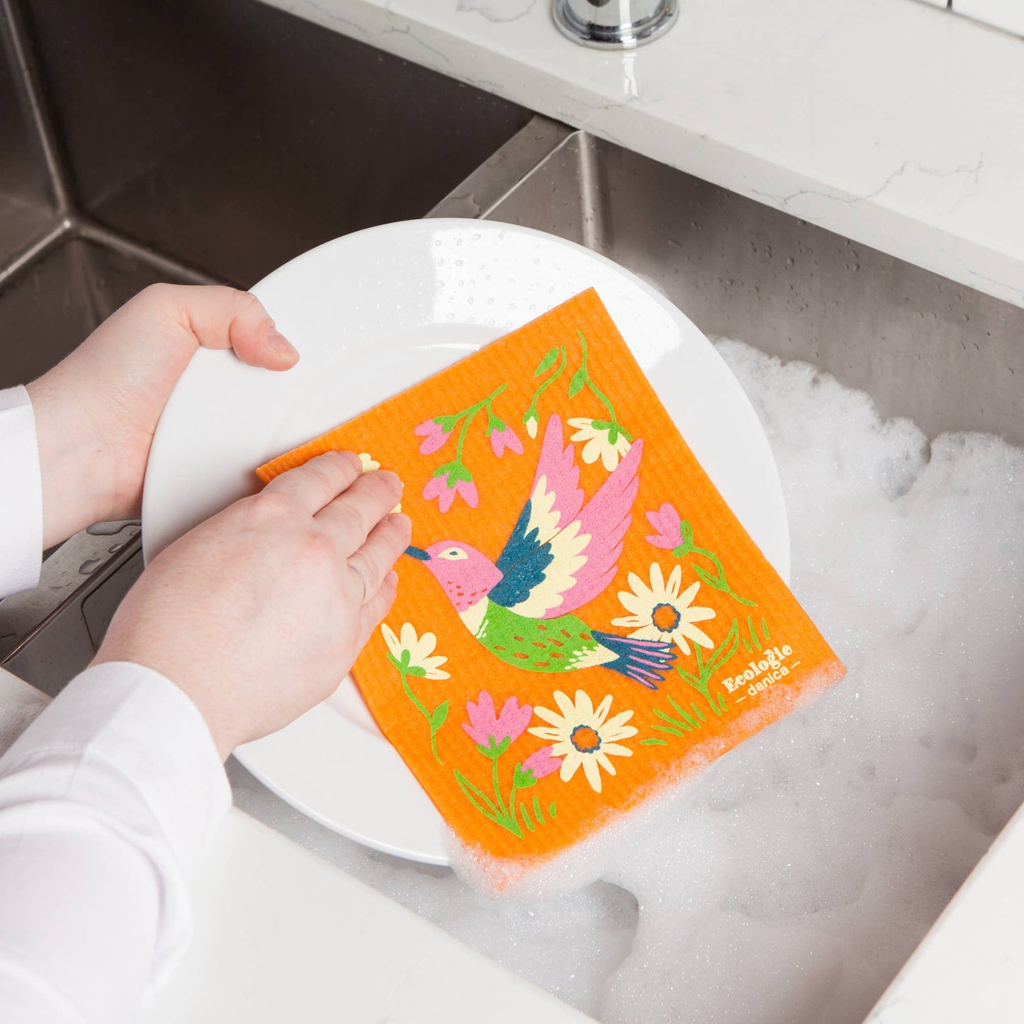 Ecologie - Hummingbird Swedish Dishcloth
