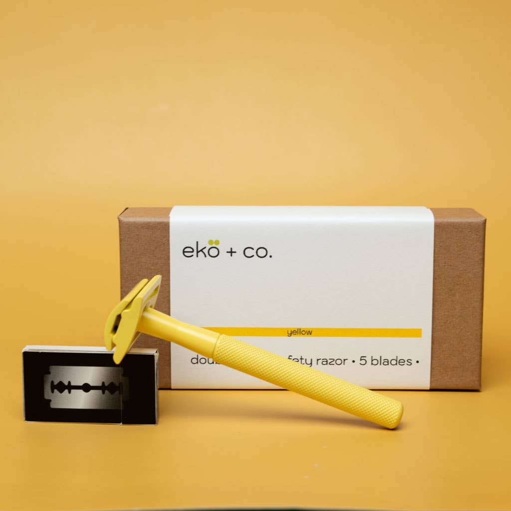 ekö + co. - SILVER Double Edge Safety Razor + Blades