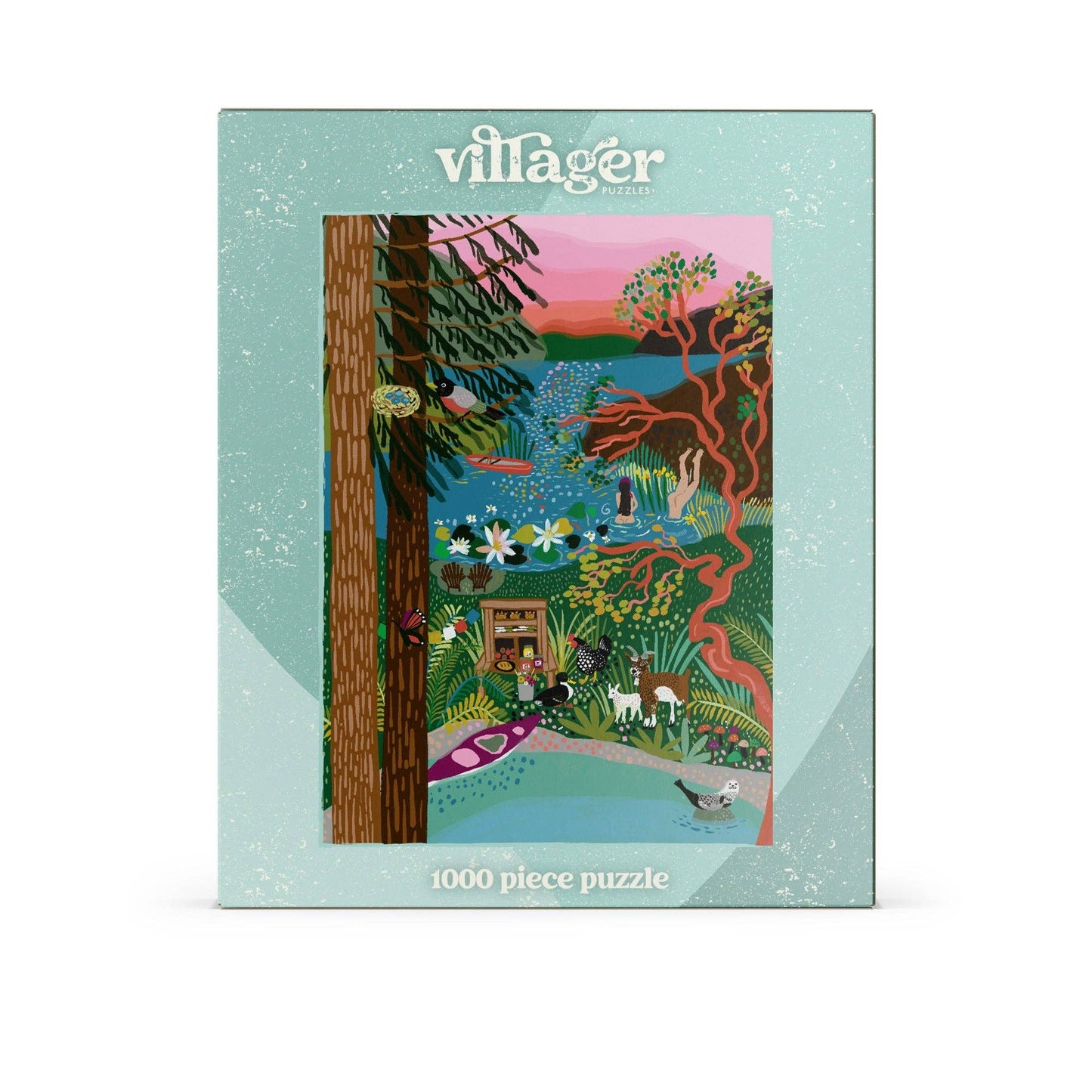 Villager Puzzles - Salt Spring Island (1000-Piece)