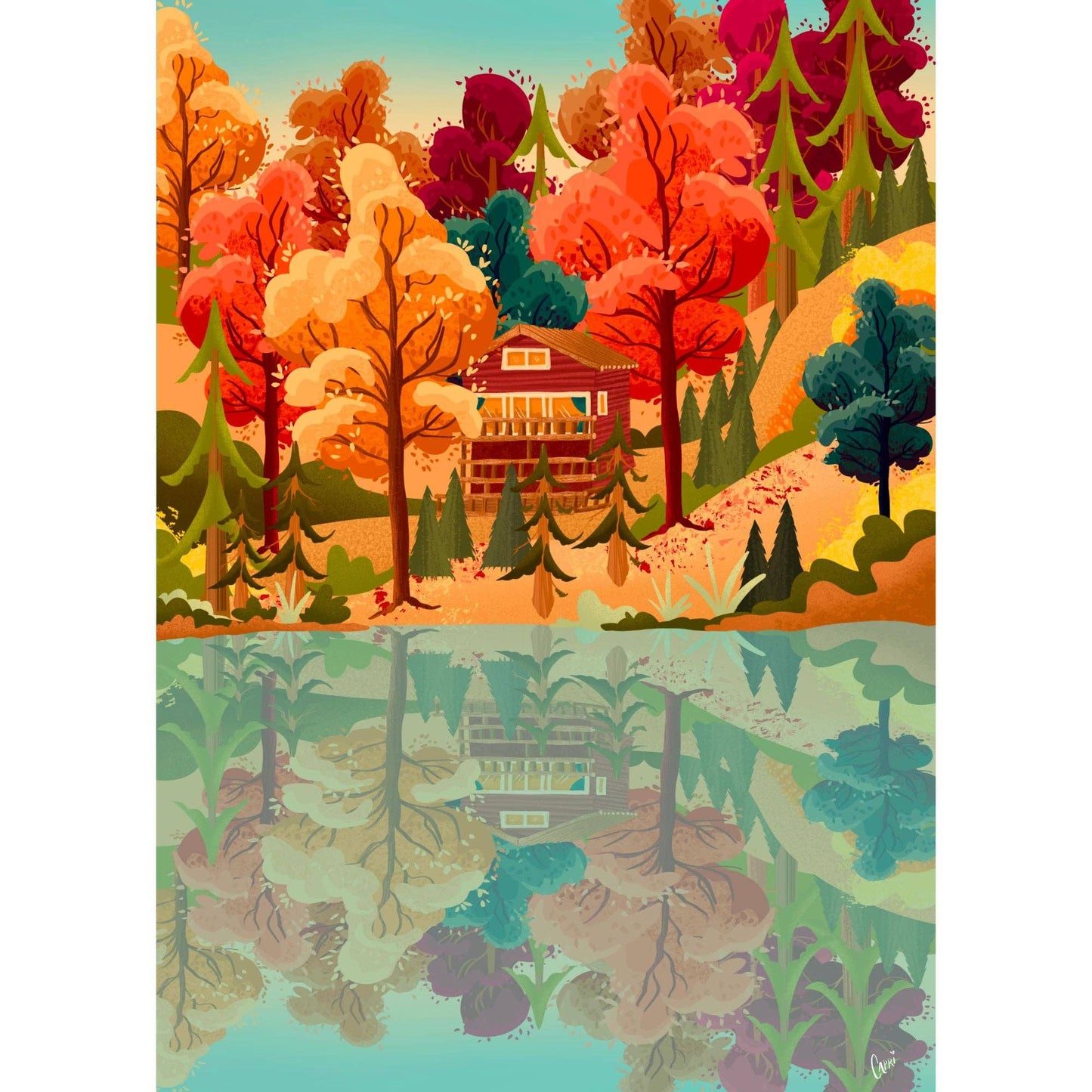 Villager Puzzles - Muskoka Leaves (500-Piece)