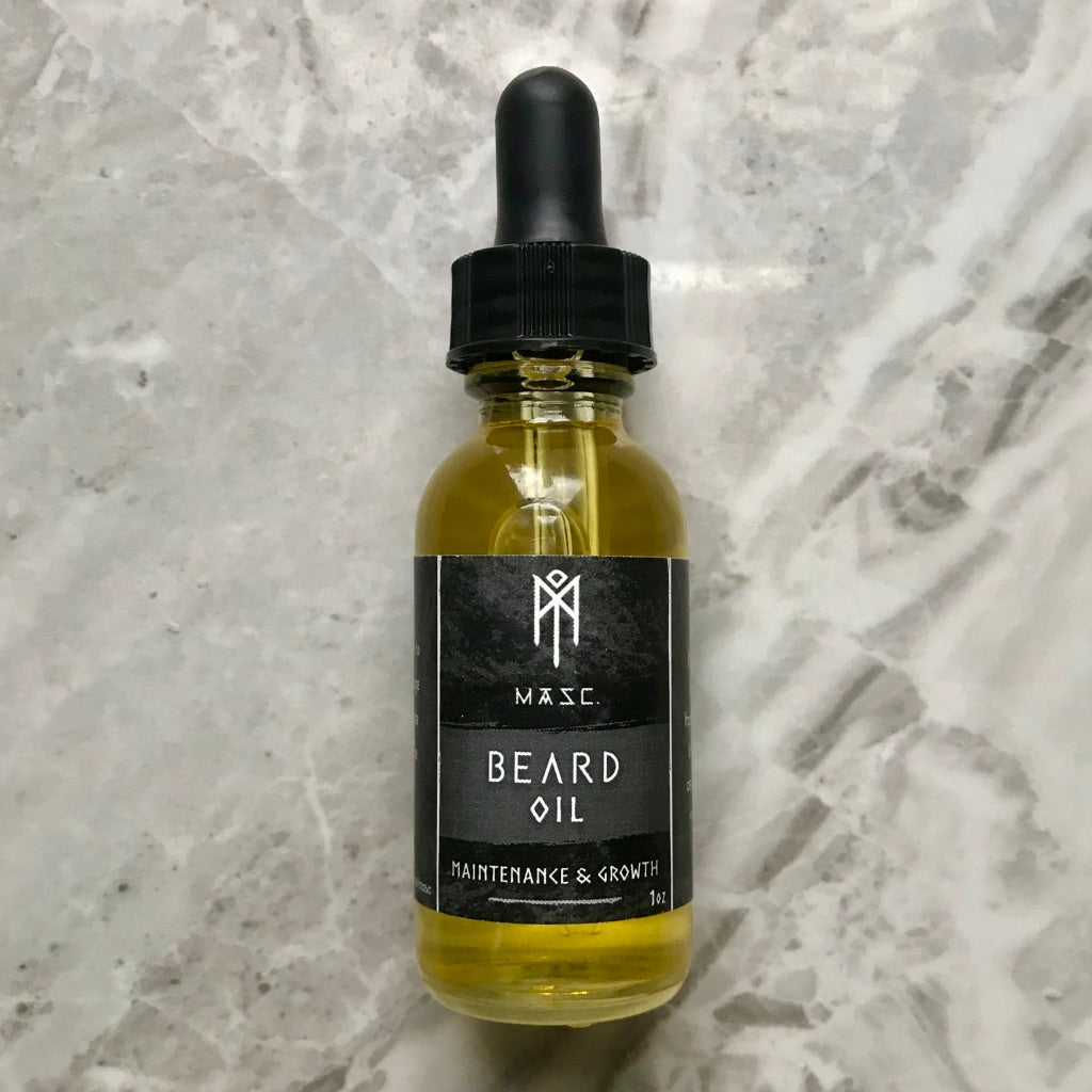Charcoal & Rose Petals - MASC Beard Oil