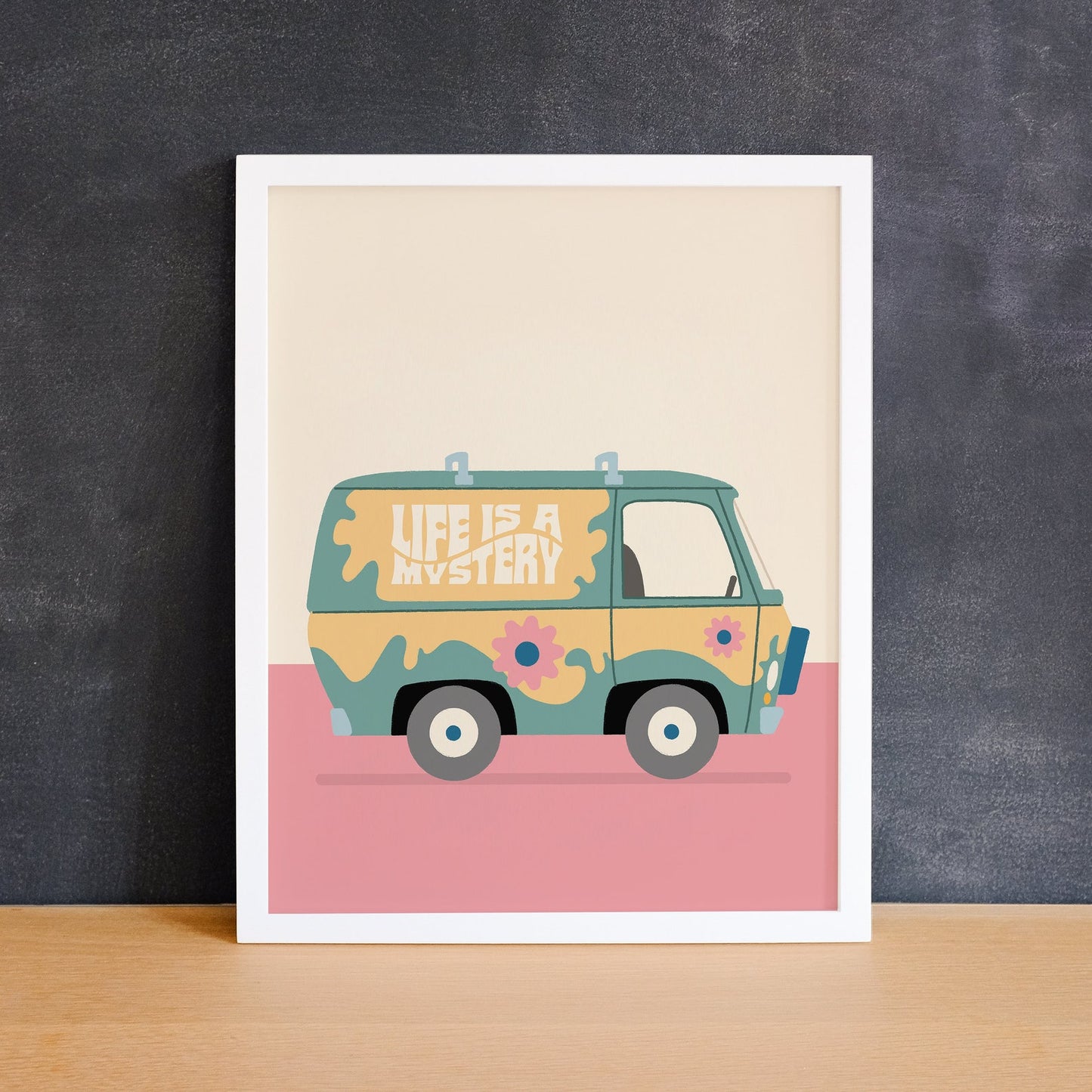 Mad Love Creative Co. - LIFE IS A MYSTERY Art Print