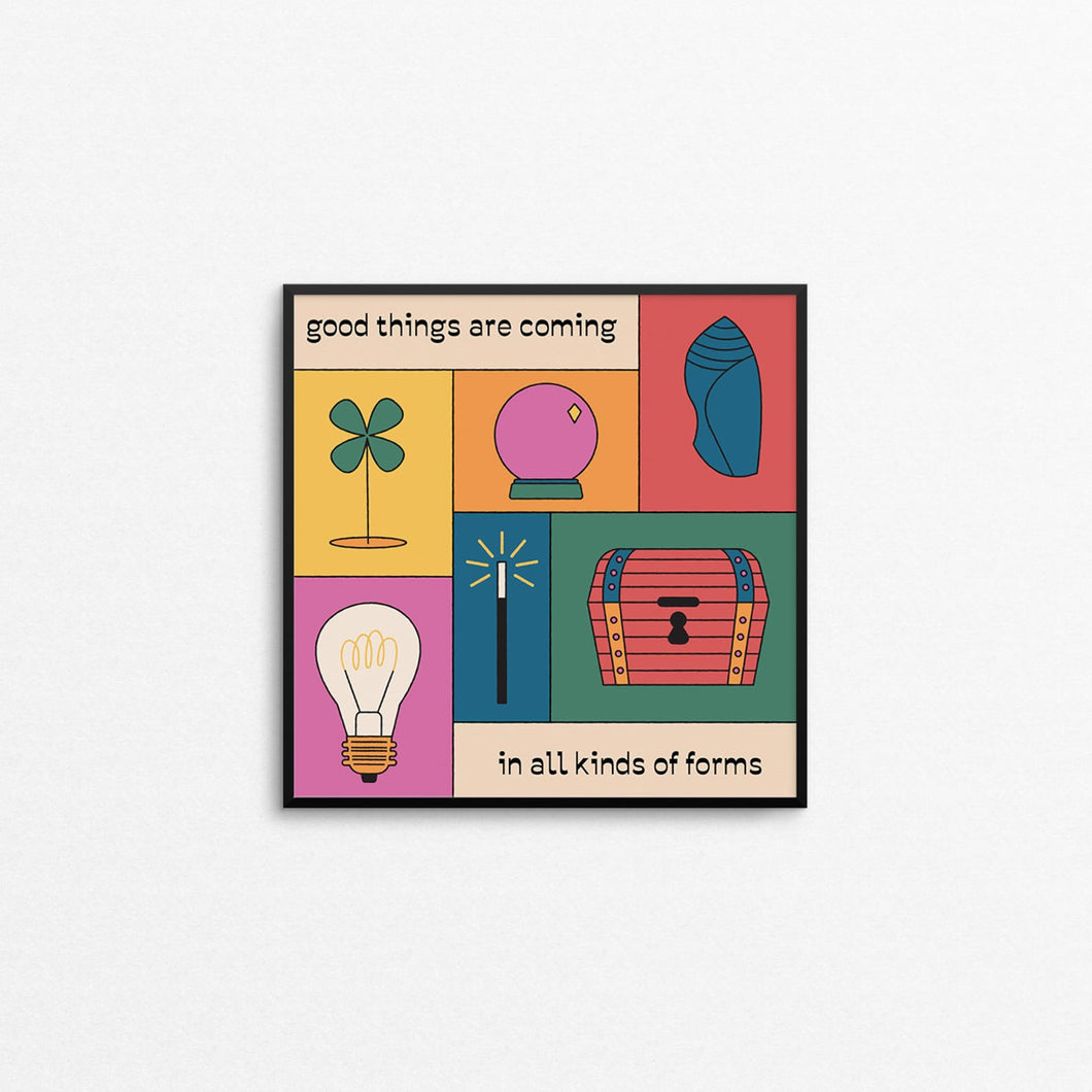 Mad Love Creative Co. - GOOD THINGS Art Print