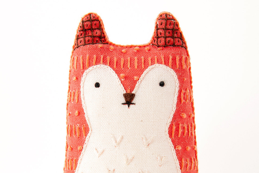 Kiriki Press - FOX Embroidery Kit (Level 2)