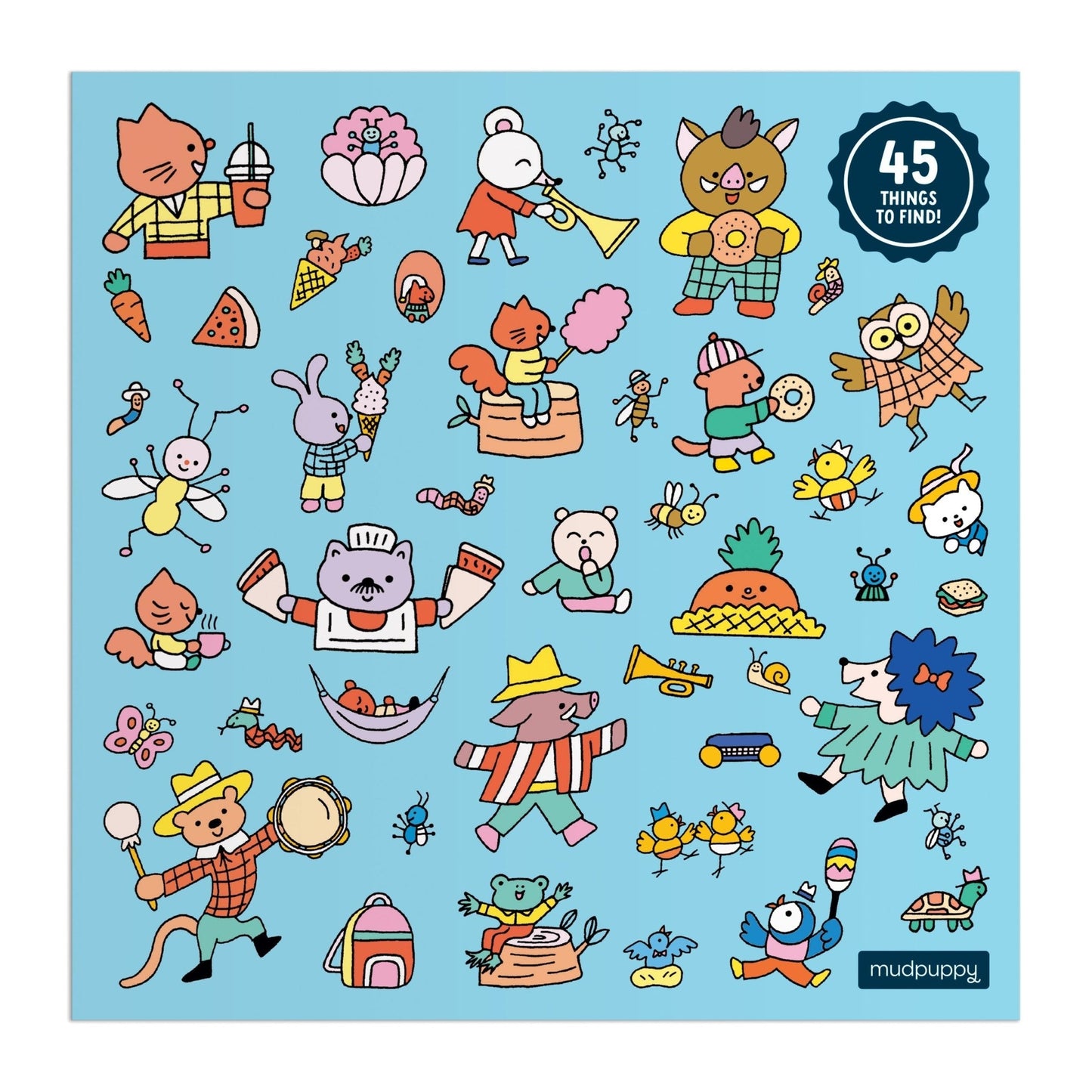 mudpuppy - MUSIC FESTIVAL Search + Find Puzzle (500-Pieces)