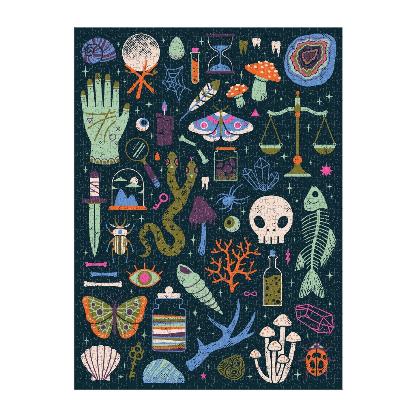Galison - OCCULT & CURIOUS Puzzle (1000-Pieces)