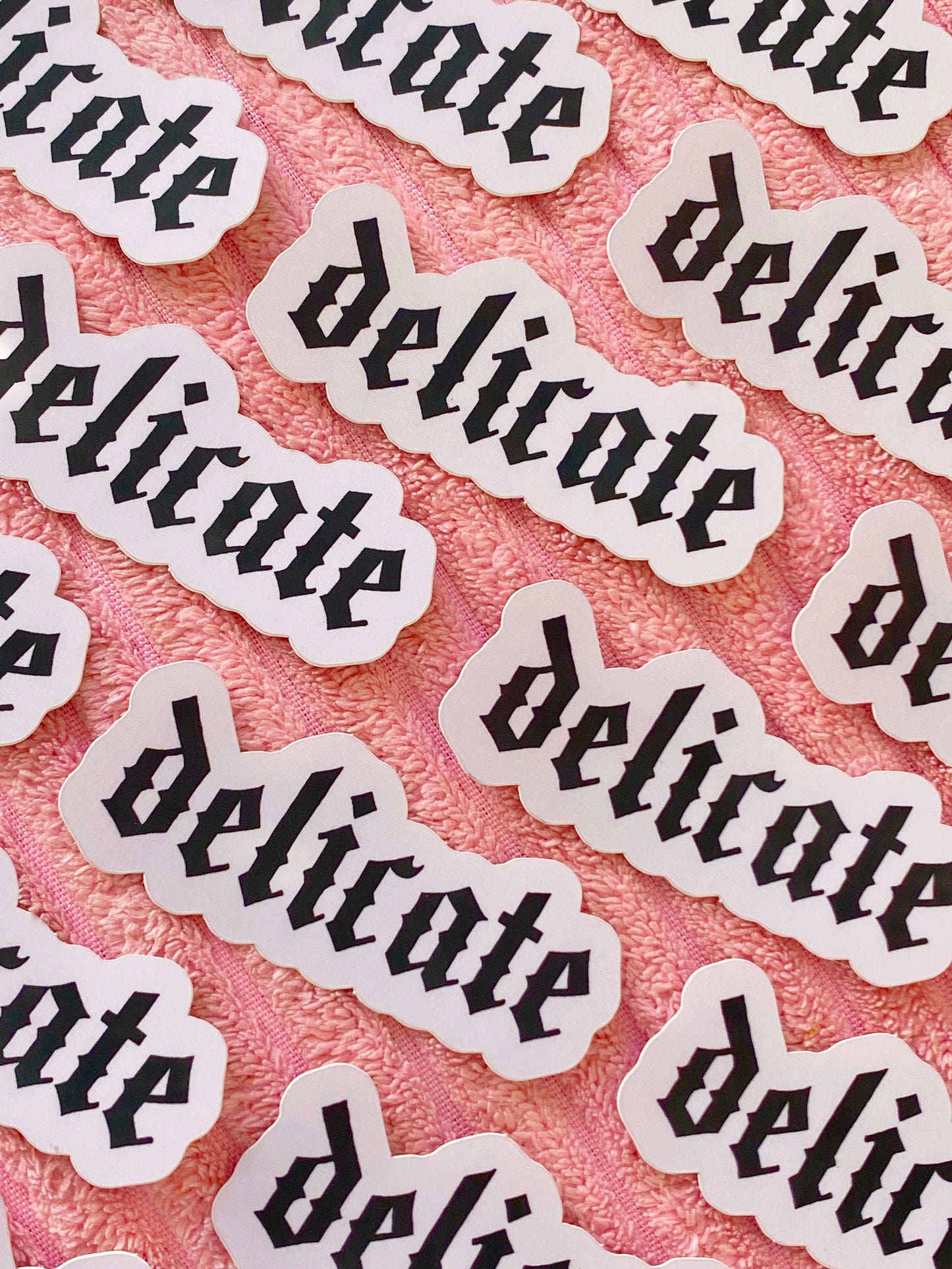 Rains Droplets - DELICATE Sticker