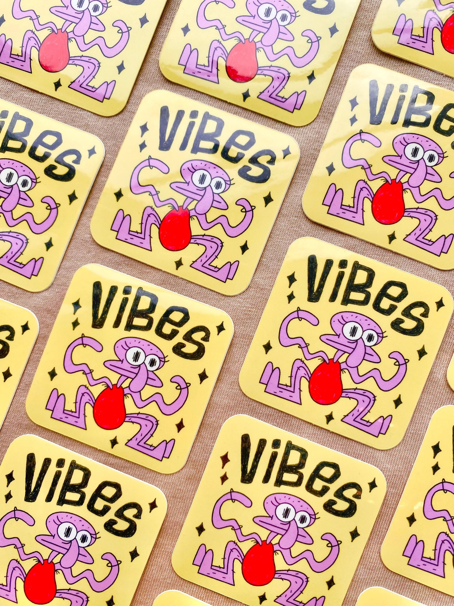 Rains Droplets - VIBES Sticker
