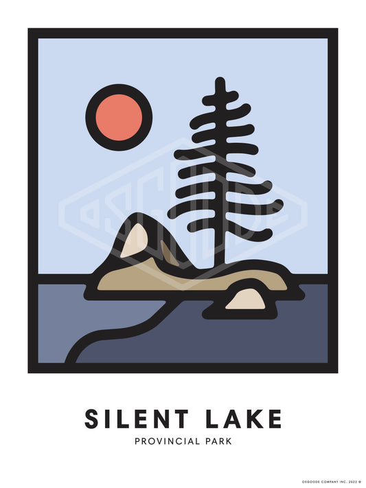Osgoode Company - SILENT LAKE Print