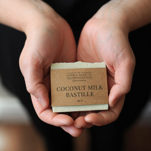 The Lovely Soap Co. - COCONUT MILK BASTILLE Bar Soap