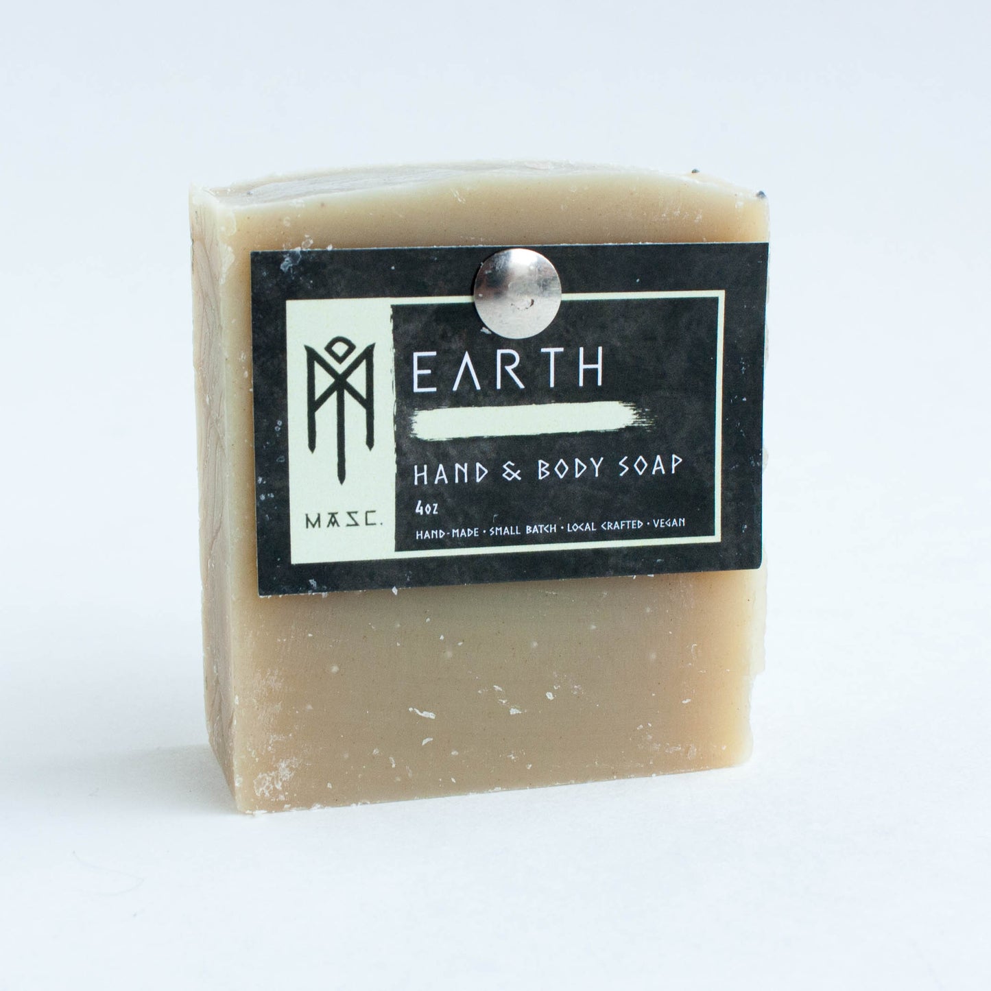 Charcoal and Rose Petals - EARTH Bar Soap