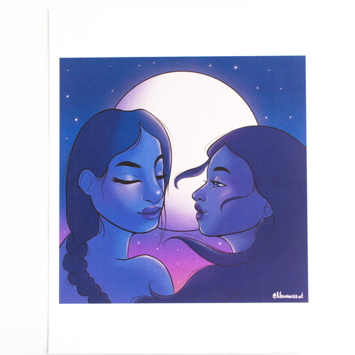 moonlight  - print 8.5x11