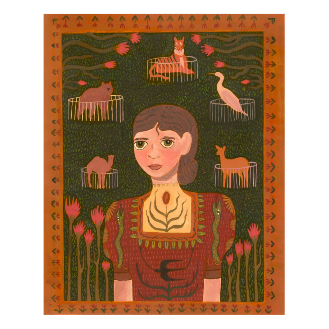 Brooklin Stormie - THE TEA BOX MENAGERIE Art Print (8