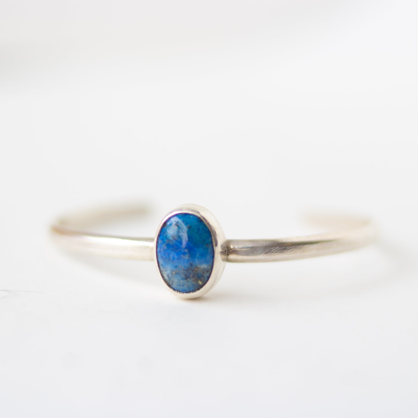 The Inspired I - Lapis Cuff Bracelet