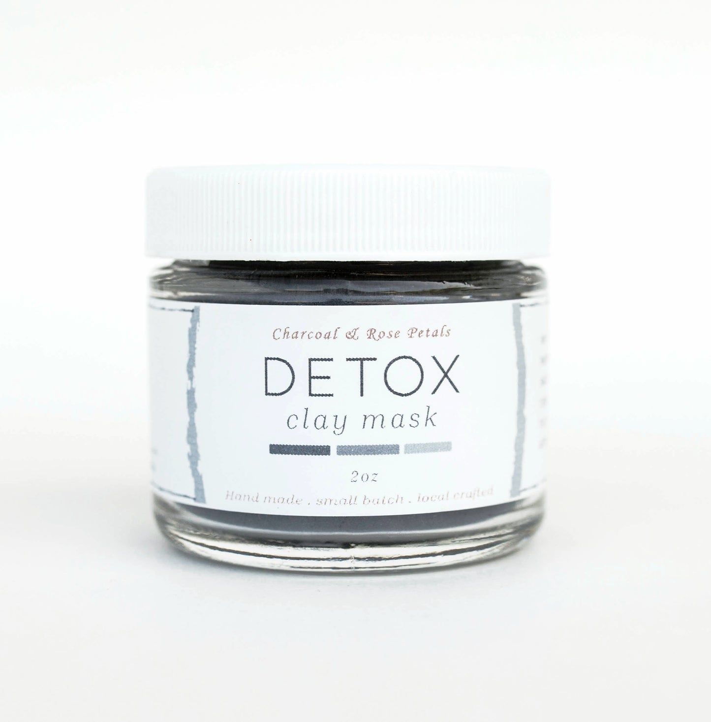Charcoal and Rose Petals - Detox Clay Mask