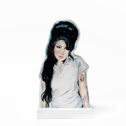 Amy Winehouse wooden standee